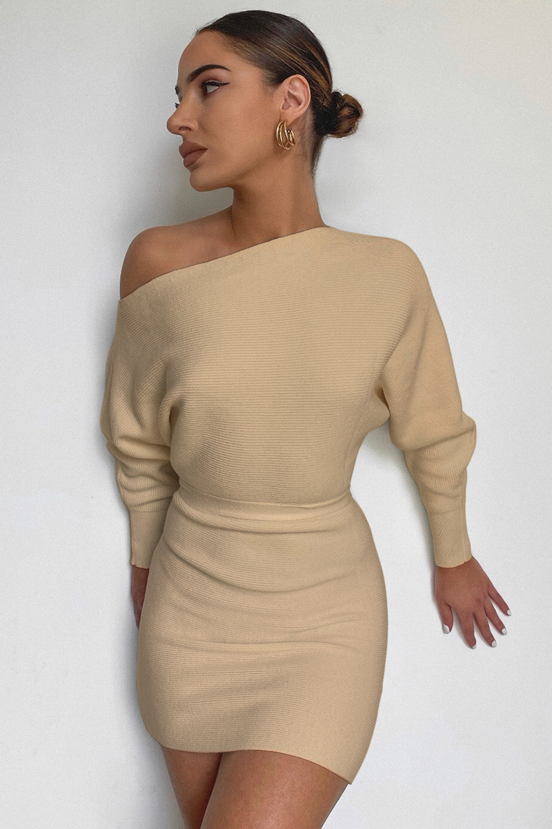 *Bohdi Knit Dress (Sand)