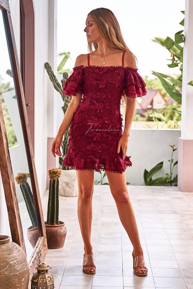 Beatrice Dress (Red) - PRE ORDER