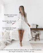 Boho High Low Dress (White) - BEST SELLING