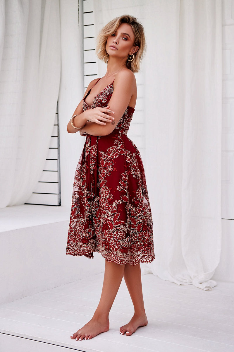 Breathtaking 2.0 Dress (Red)