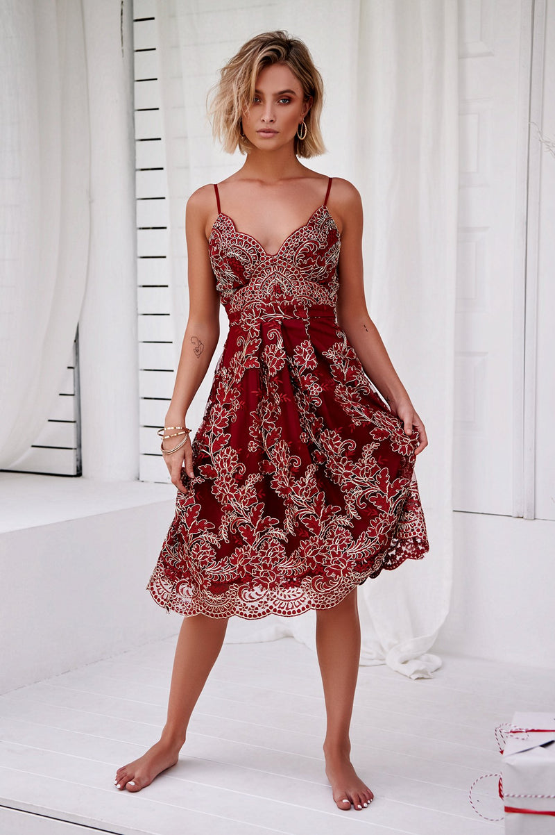 Breathtaking 2.0 Dress (Red)