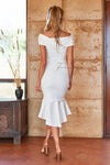 Brienne Dress (White) - BEST SELLING