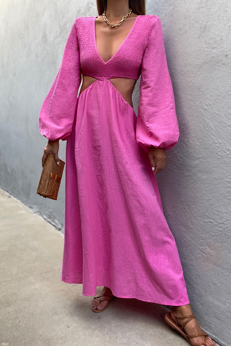 *Chase Dress (Fuchsia)