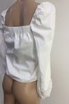 Camila Top (White) - SAMPLE SALE