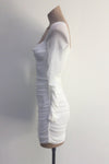 Claudia Mini Dress (White)