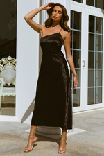 *Darcy Slip Dress (Black)