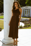 Darcy Slip Dress (Chocolate)