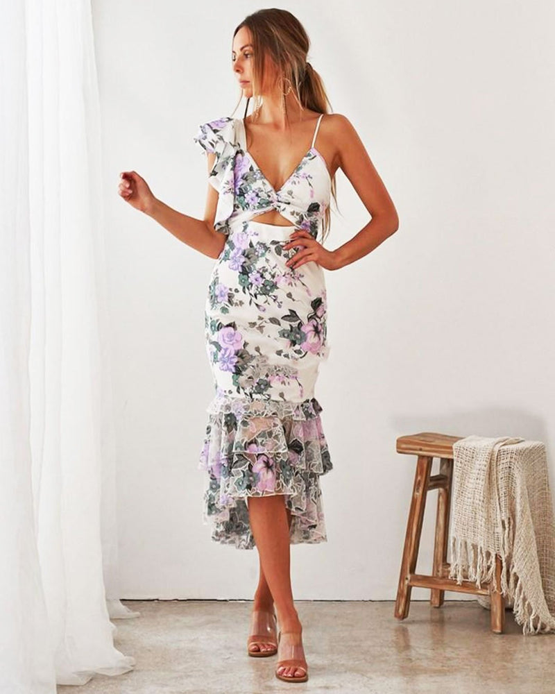 Evaliah Dress (Purple)