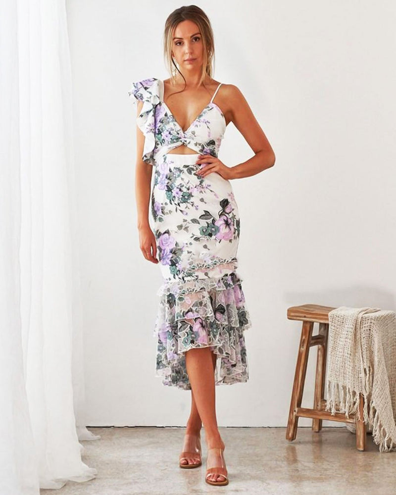 Evaliah Dress (Purple)