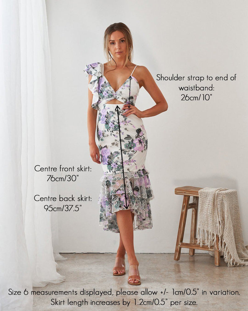 Evaliah Dress (Purple)
