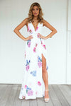 Floral Print Lightweight Maxi Dress