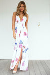 Floral Print Lightweight Maxi Dress
