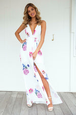 Floral Print Lightweight Maxi Dress
