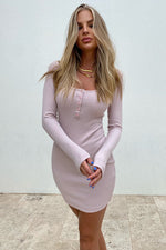 *Henley Dress (Pink)