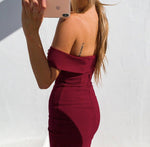 In My Love Dress (Burgundy)