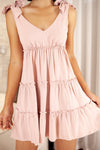 Kaity Mini Dress - Pink