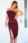 In My Love Dress (Burgundy)