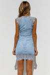 Jessica Dress, Baby Blue, Back