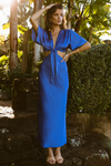 *Kayla Midi Dress (Royal Blue)
