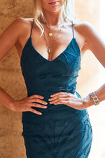 Khaleesi Dress (Midnight Teal) - PRE ORDER