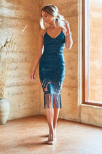 Khaleesi Dress (Midnight Teal) - PRE ORDER