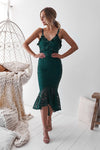 Leanne Dress (Emerald Green)