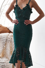 Leanne Dress (Emerald Green)
