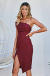 In My Love Dress (Burgundy)