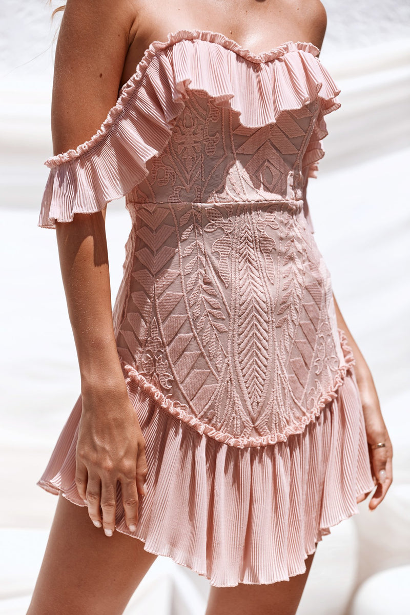 Premium Love Dress (Blush) - BEST SELLING