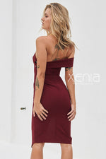 In My Love Dress (Burgundy)