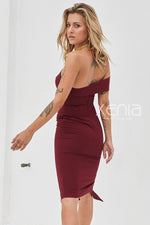 In My Love Dress (Burgundy)
