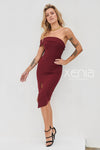 In My Love Dress (Burgundy)