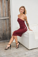 In My Love Dress (Burgundy)