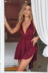 The Perfect Date Ribbed Dress (Plum)