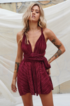 The Perfect Date Ribbed Dress (Plum)