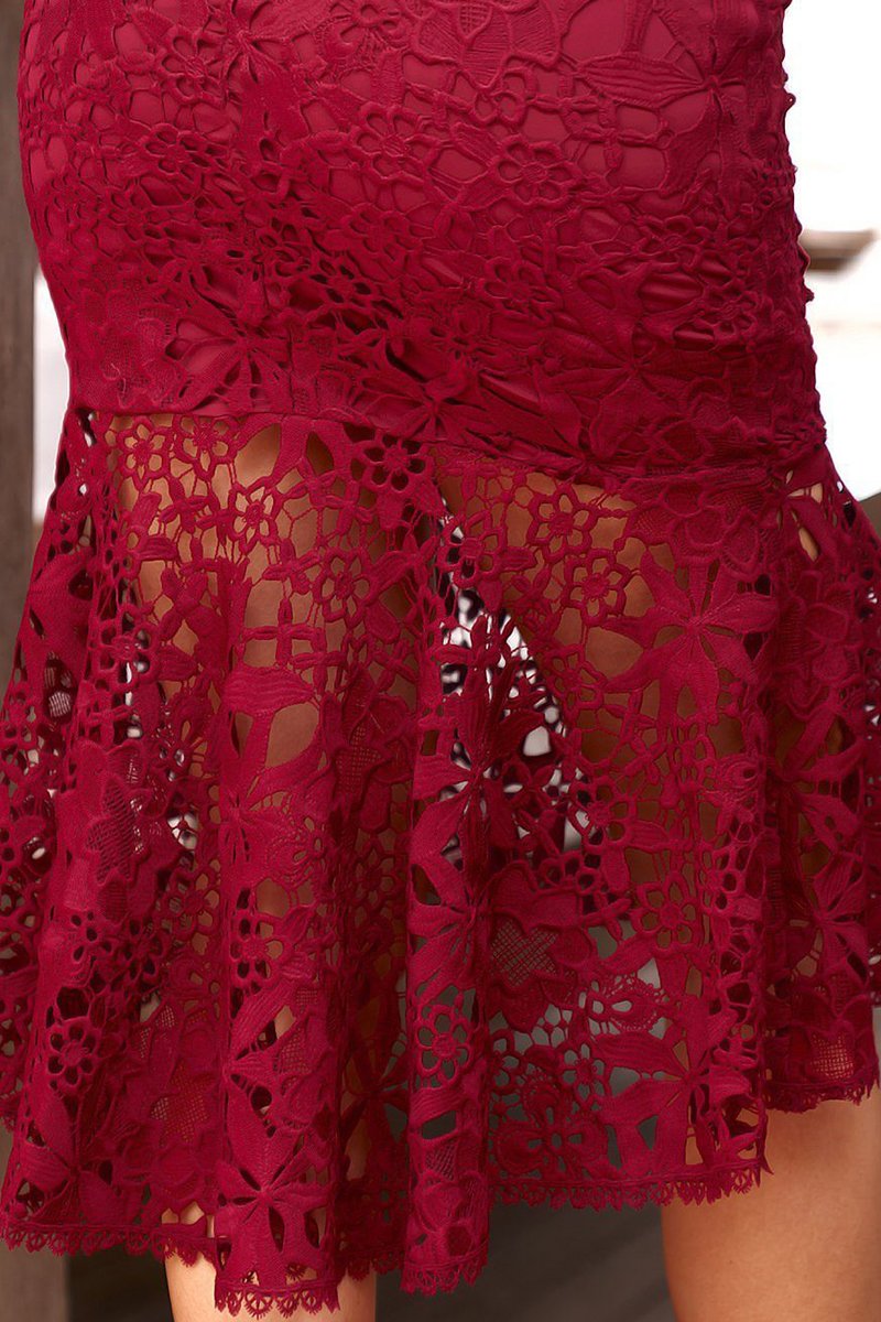 Madison Dress (Wine)