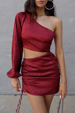 *Monrow Dress (Wine)