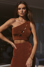 *Moss Crop Top (Copper)