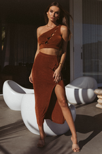 *Moss Crop Top (Copper)