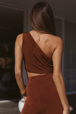 *Moss Crop Top (Copper)