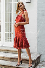 Mallory Dress (Burnt Orange)