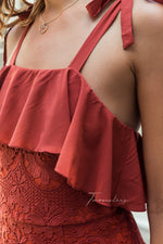 Mallory Dress (Burnt Orange)