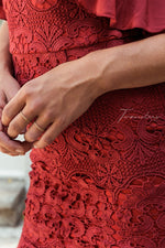 Mallory Dress (Burnt Orange)