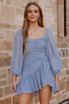 Merella Dress (Baby Blue) - SAMPLE SALE