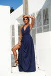 The Perfect Date Multiway Maxi Dress (Navy)