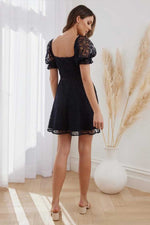 Pia Dress (Navy)