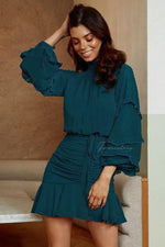 Piper Dress (Teal)