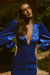 Roxie Midi Dress (Royal Blue)