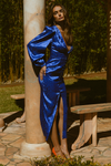 Roxie Midi Dress (Royal Blue)