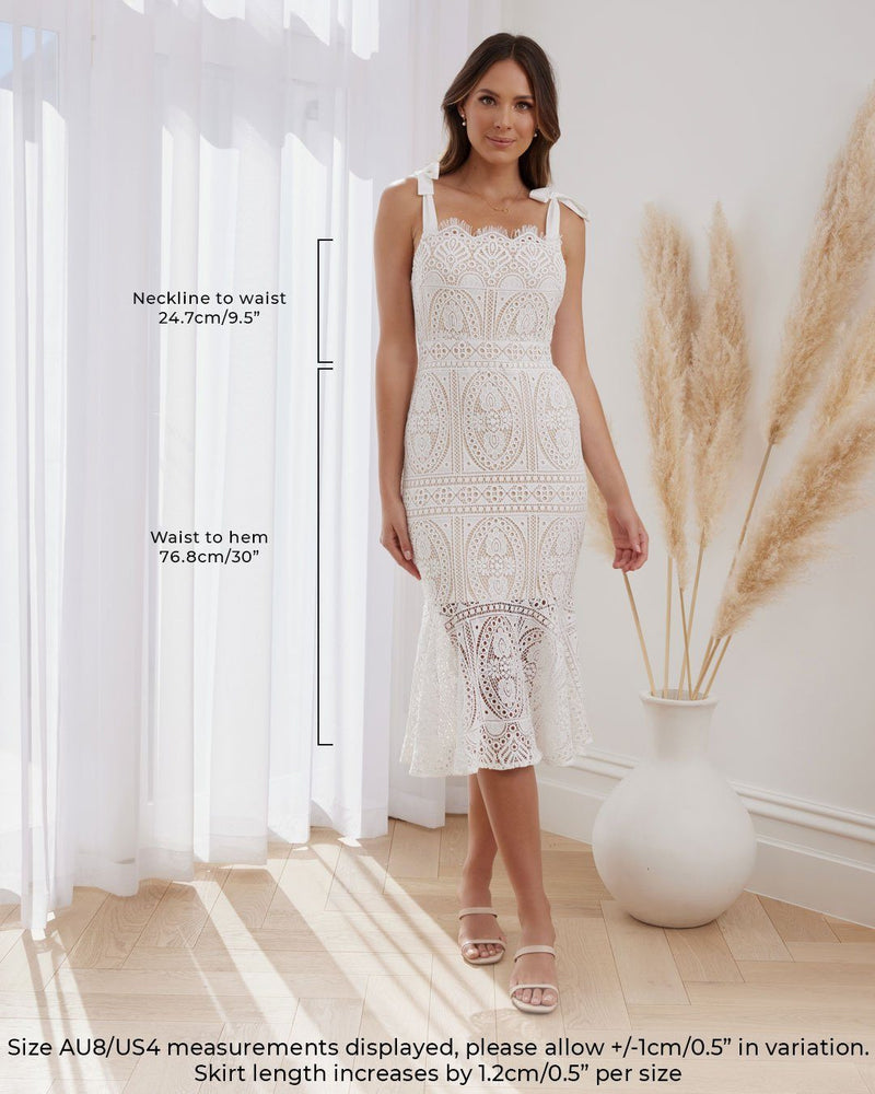 Reneylla Dress (White)